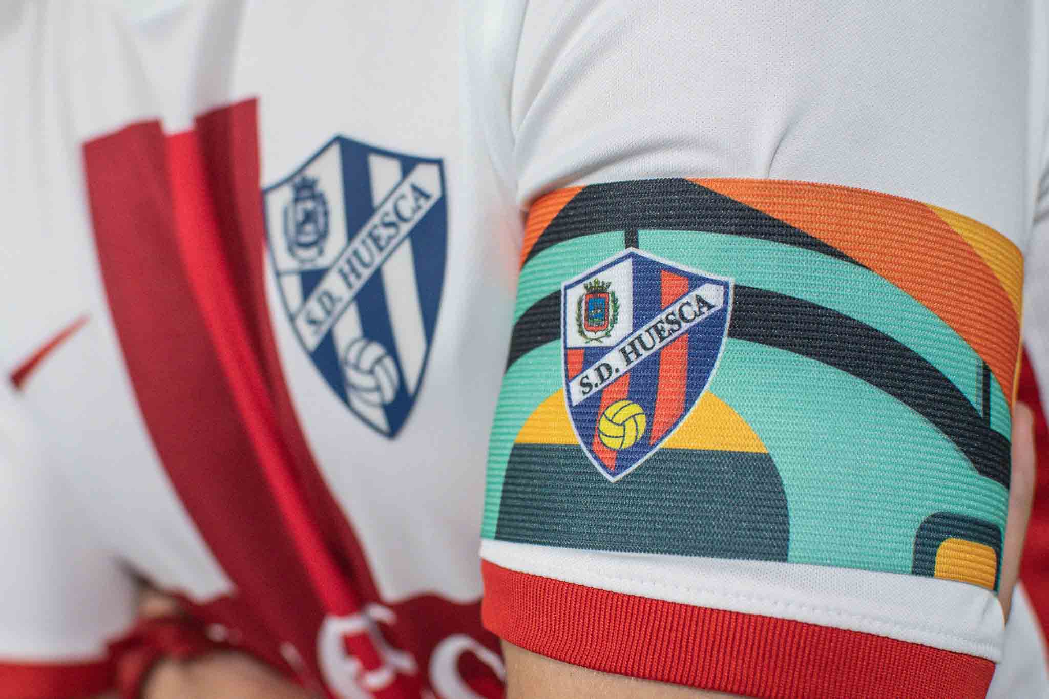 Armband for CD Mirandés vs SD Huesca
